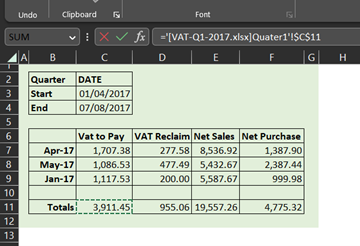 Vat Calculation Spreadsheet